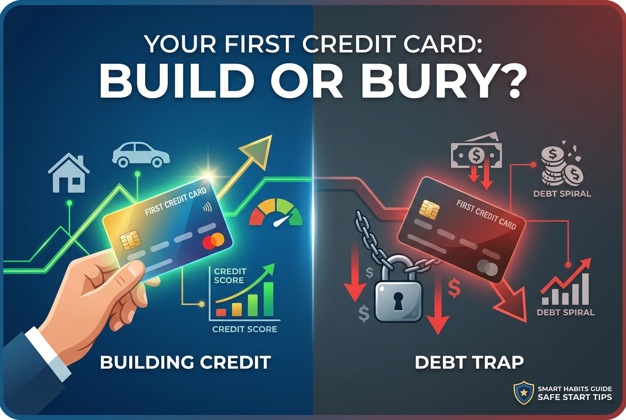 Your First Credit Card Can Build You or Bury You