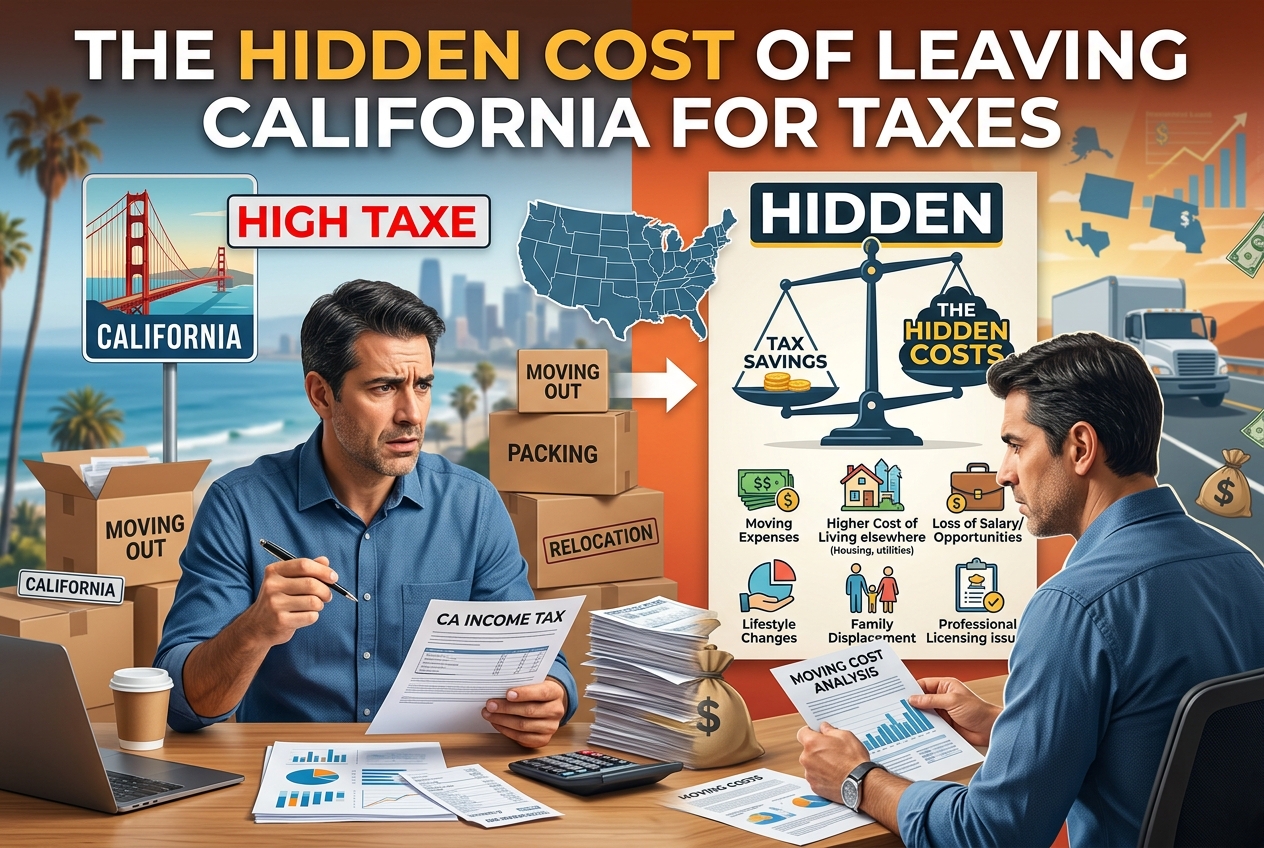 Leaving California to Avoid Income Tax Costs More Than You Think