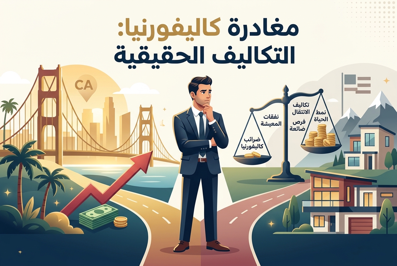 مغادرة كاليفورنيا لتجنب ضريبة الدخل تكلف أكثر مما تظن