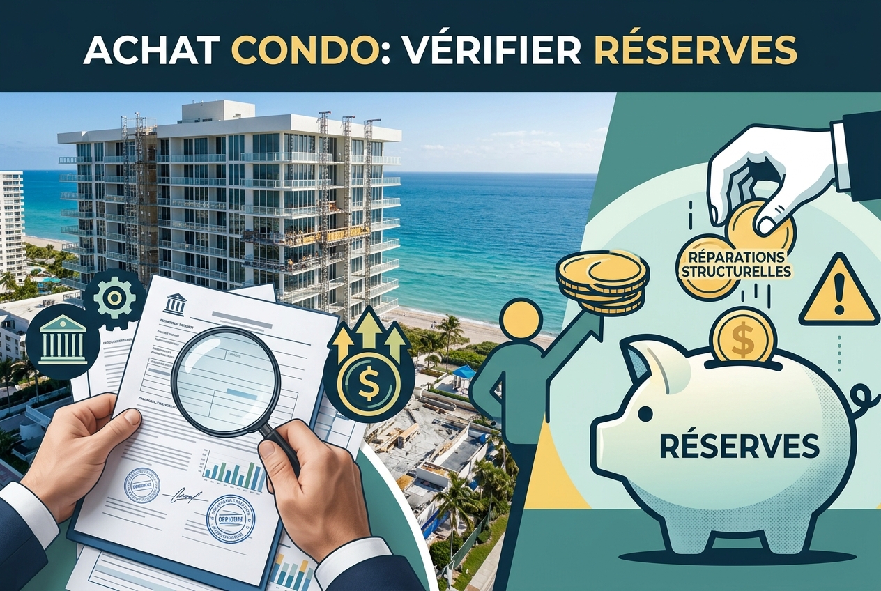 Les acheteurs doivent vérifier les réserves et les réparations des copropriétés après les lois sur la sécurité à Surfside