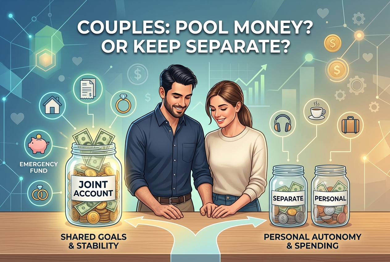 Should Couples Pool All Their Money or Keep Some Separate
