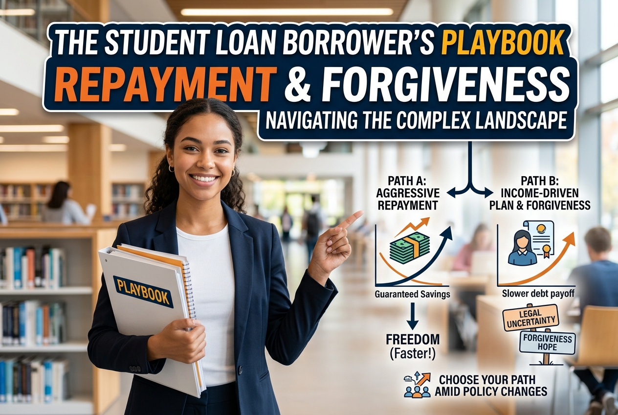 The Student Loan Borrower's Playbook for Repayment and Forgiveness