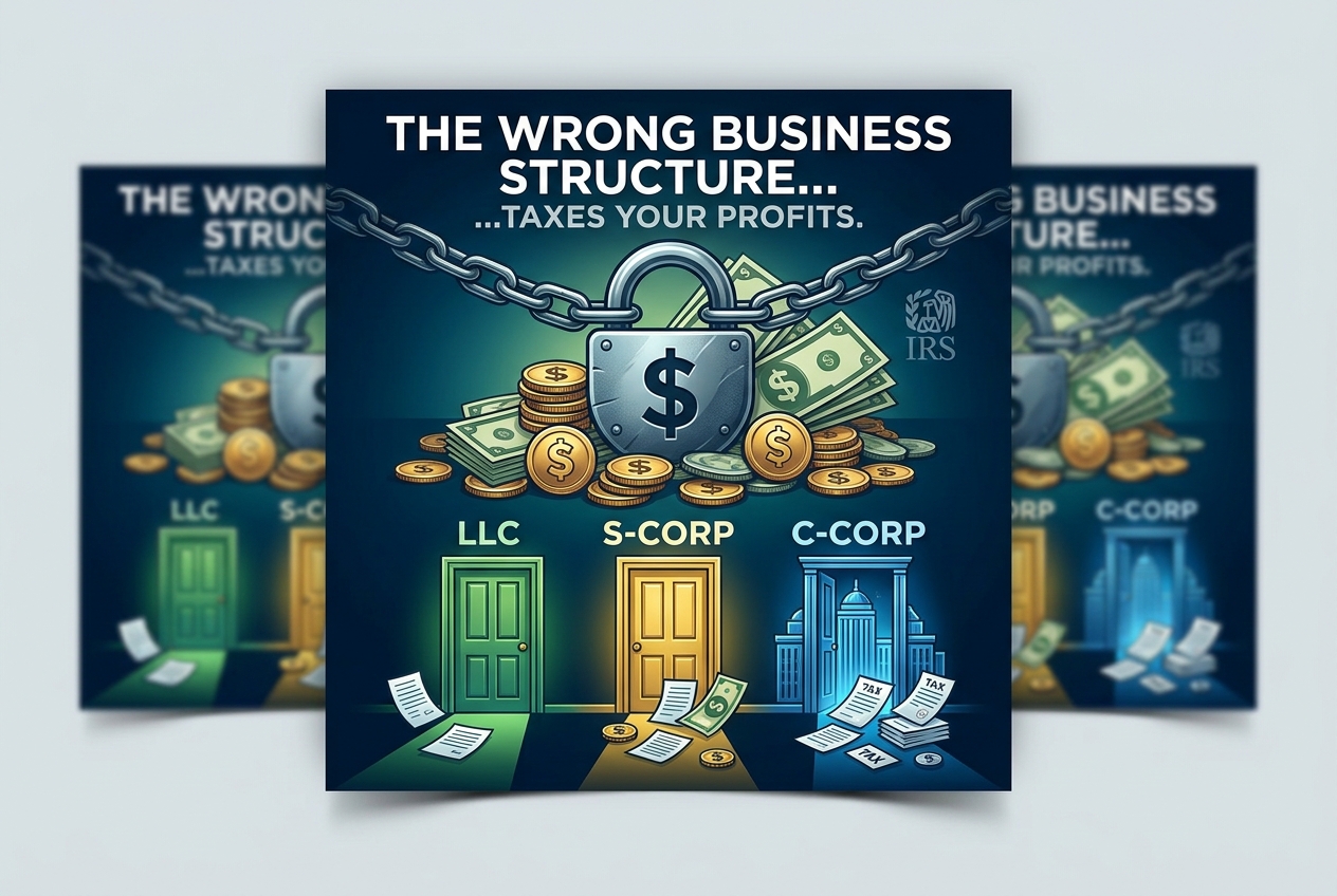 The Wrong Business Structure Can Tax Away Your Profits