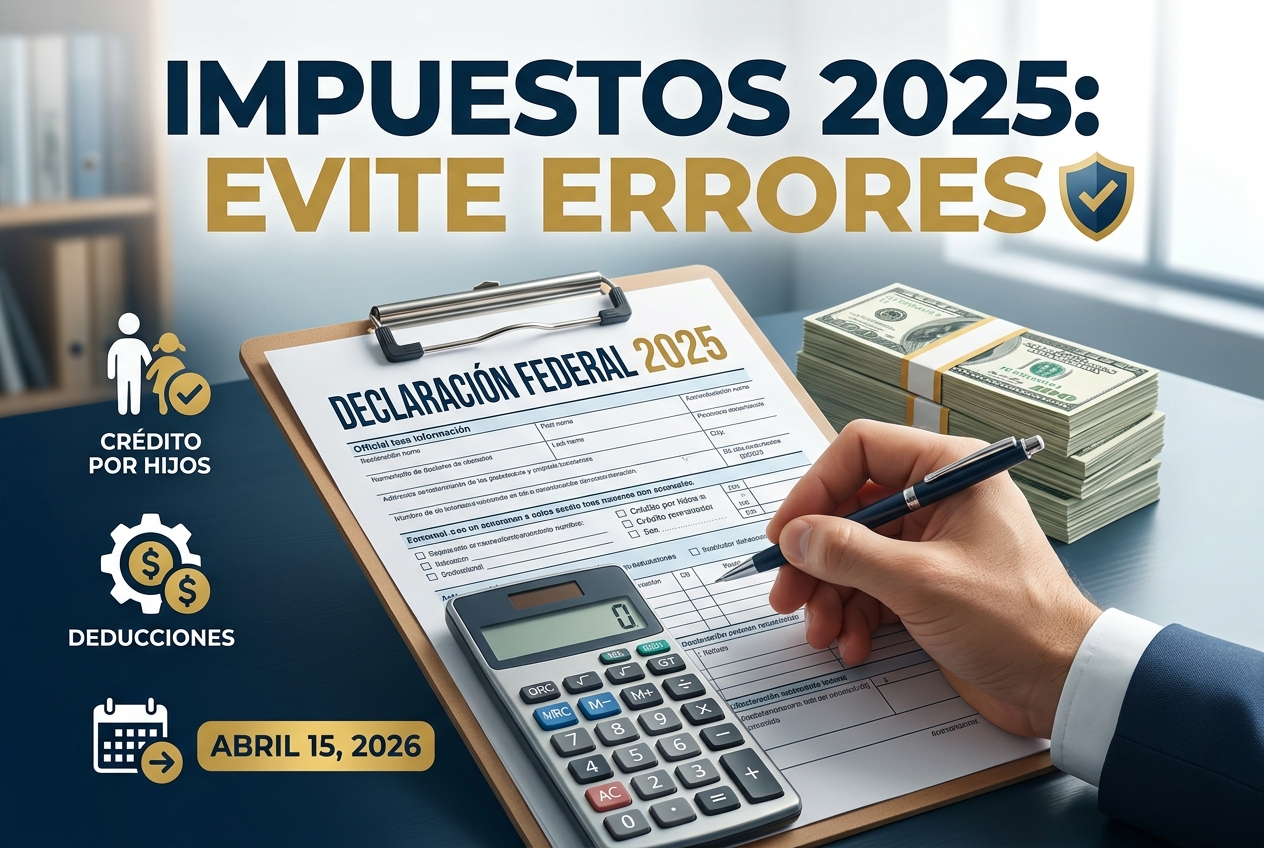 Presentar la Declaración de Impuestos Federales de EE. UU. 2025 con Precisión