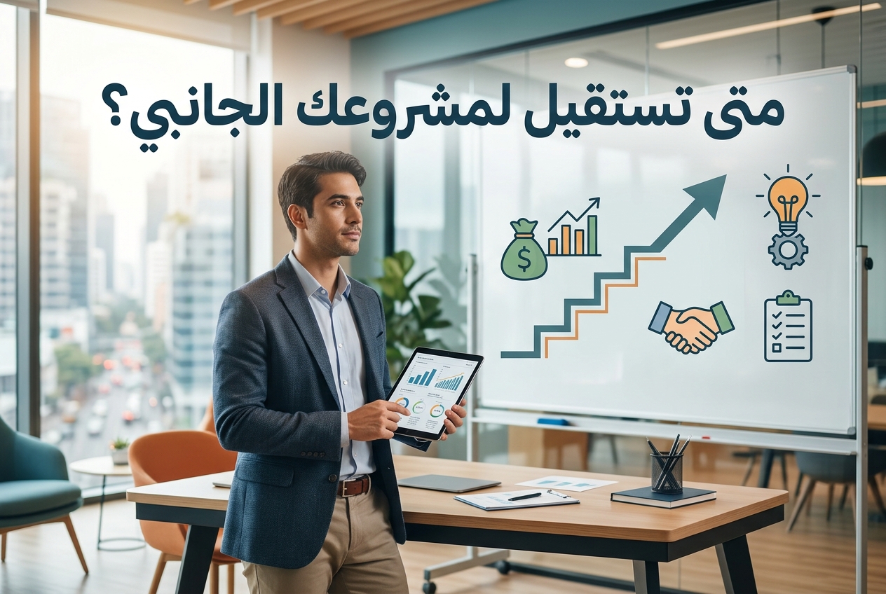 متى يكون المشروع الجانبي جاهزًا لتقديم استقالتك؟
