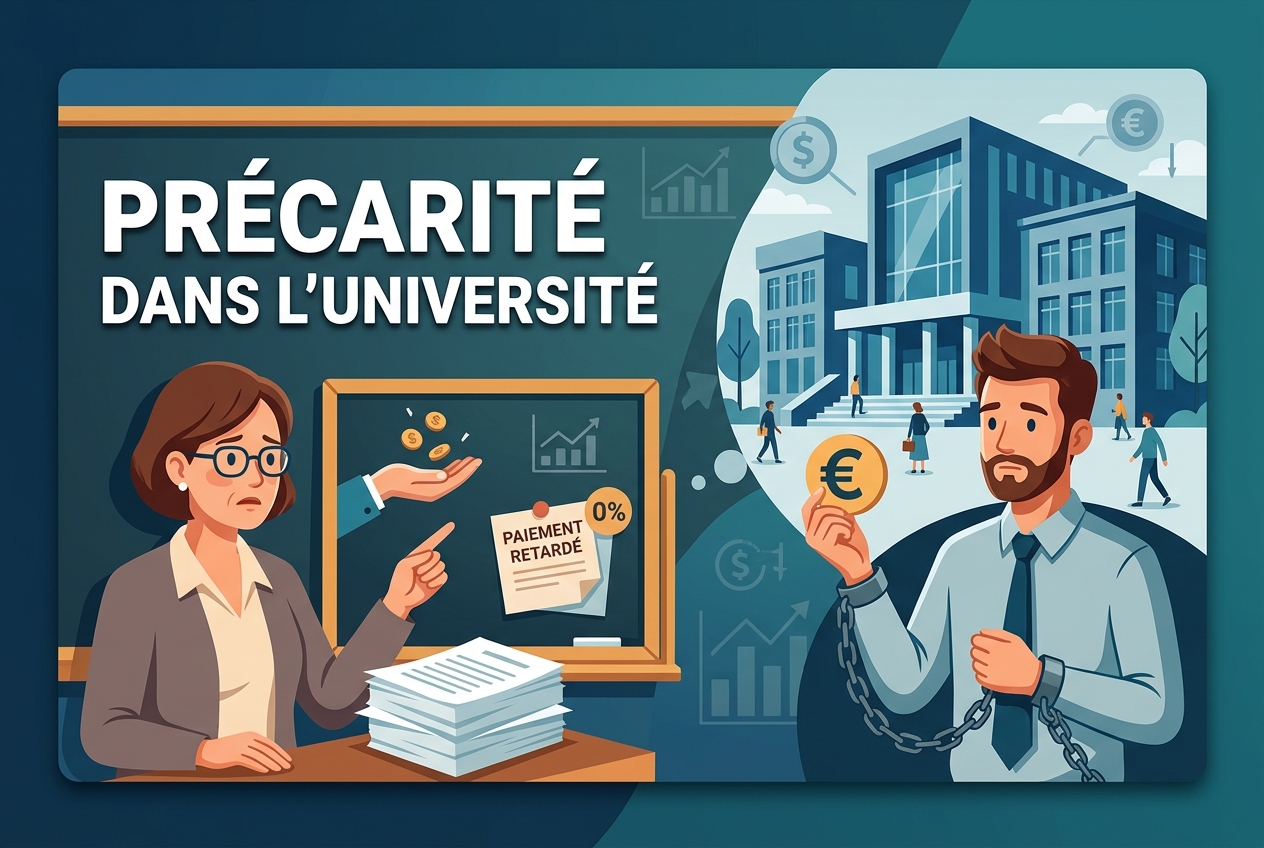 Pourquoi la rémunération et la sécurité d’emploi dans le milieu universitaire laissent de nombreux chargés de cours en difficulté