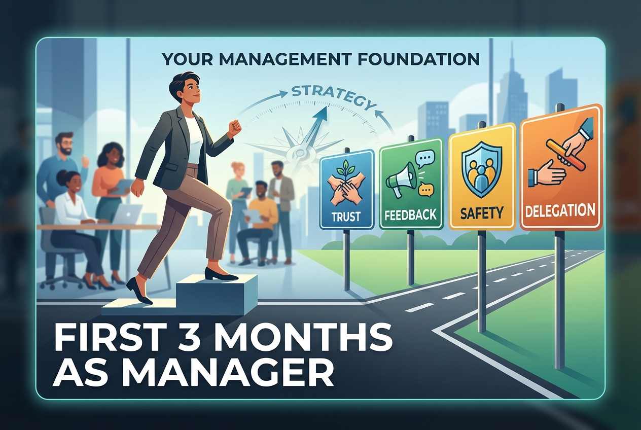Your First Months as a Manager Set Everything After