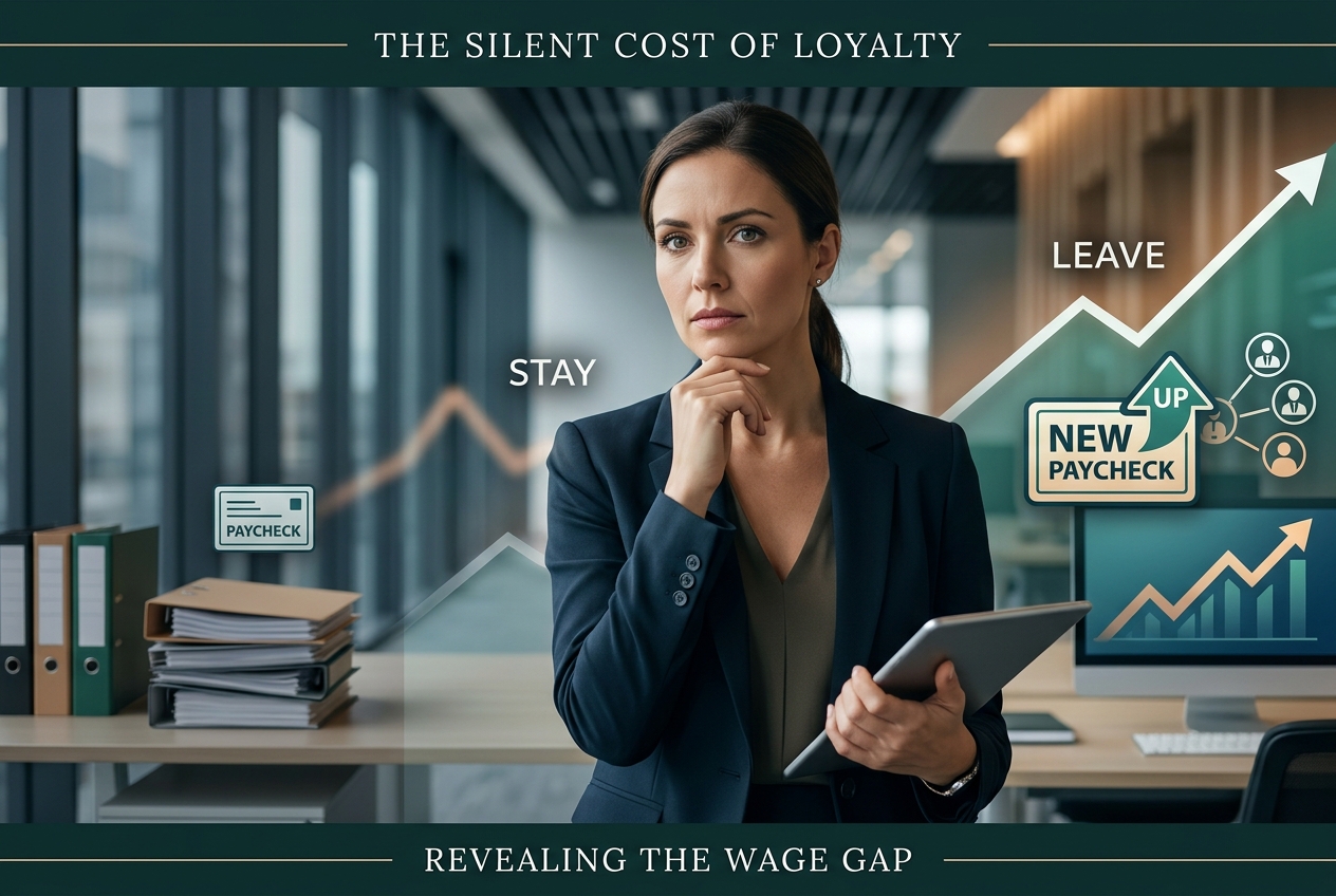 Staying Loyal to Your Employer Quietly Costs You Money