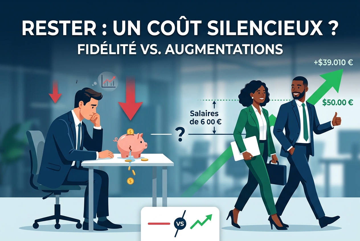 Rester fidèle à son employeur vous coûte silencieusement de l'argent