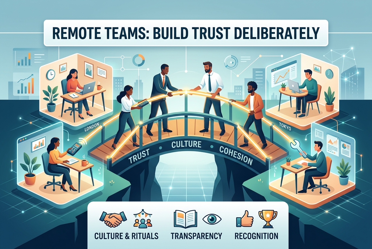 Remote Teams Don't Drift Into Trust, They Build It