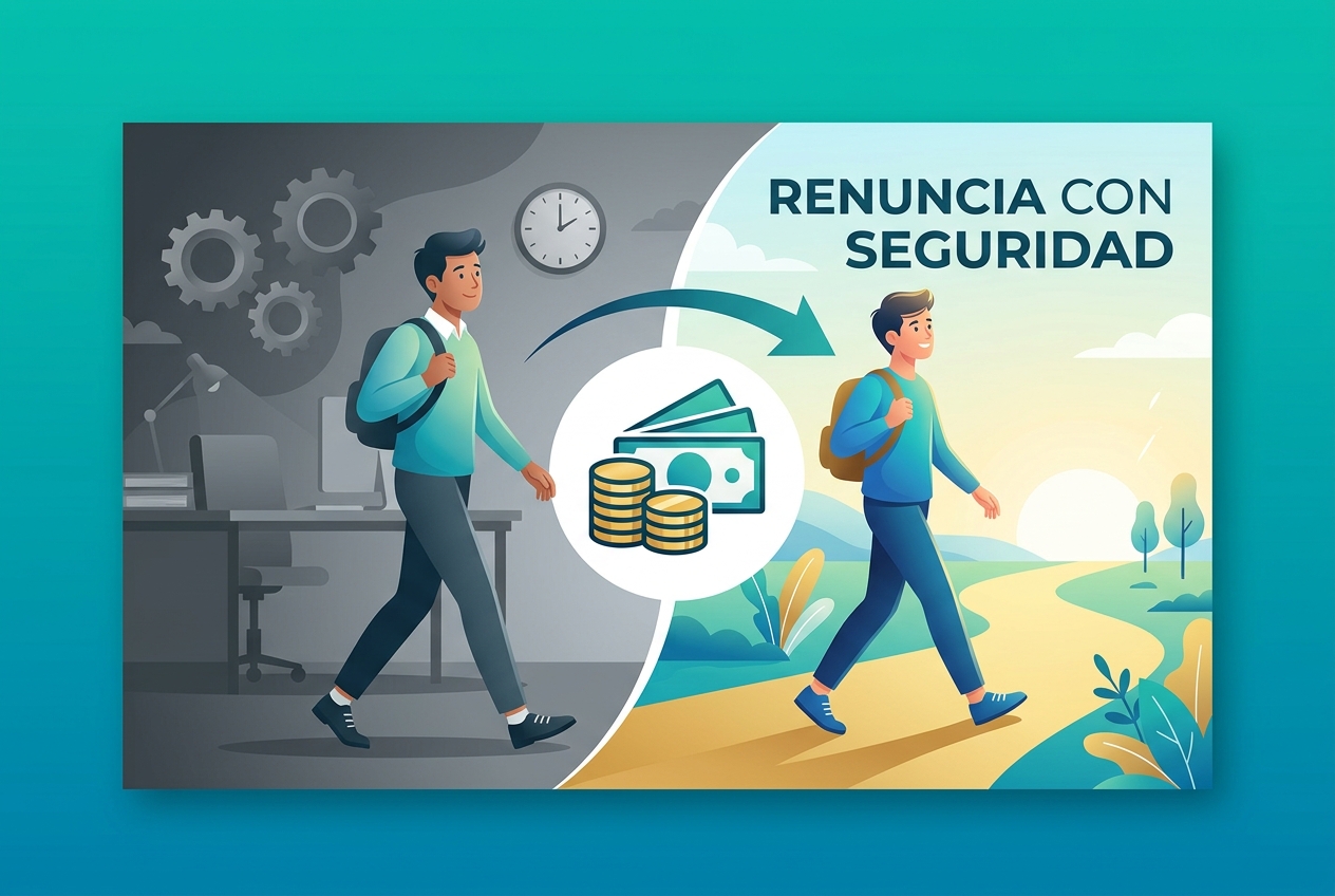 Deja tu trabajo sin otro asegurado si puedes asumir el riesgo