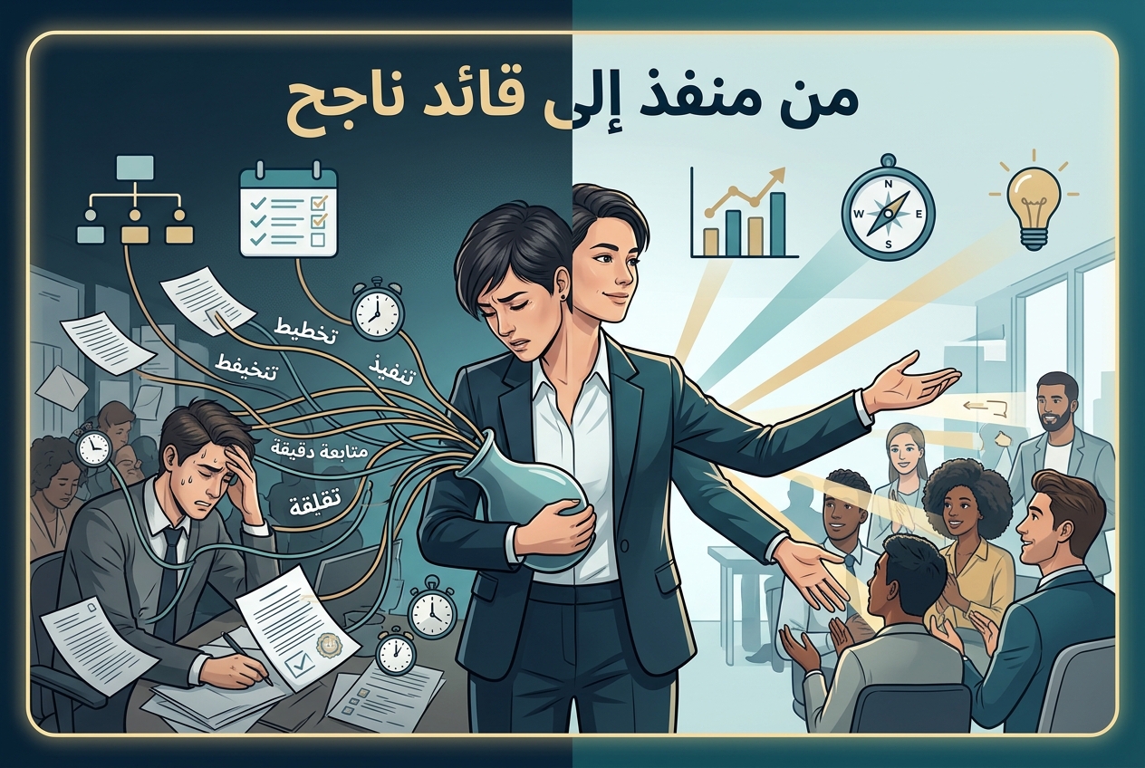 لماذا لا يستطيع المديرون الجدد التخلي عن العمل