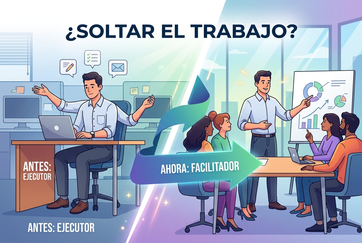 Por qué los nuevos gerentes no pueden soltar el trabajo