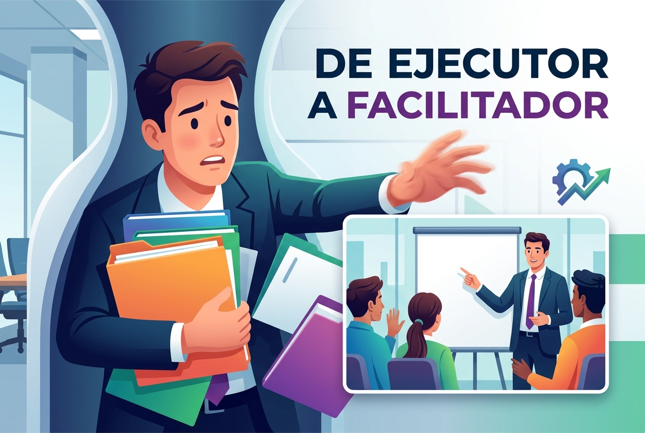 Por qué los nuevos gerentes no pueden soltar el trabajo