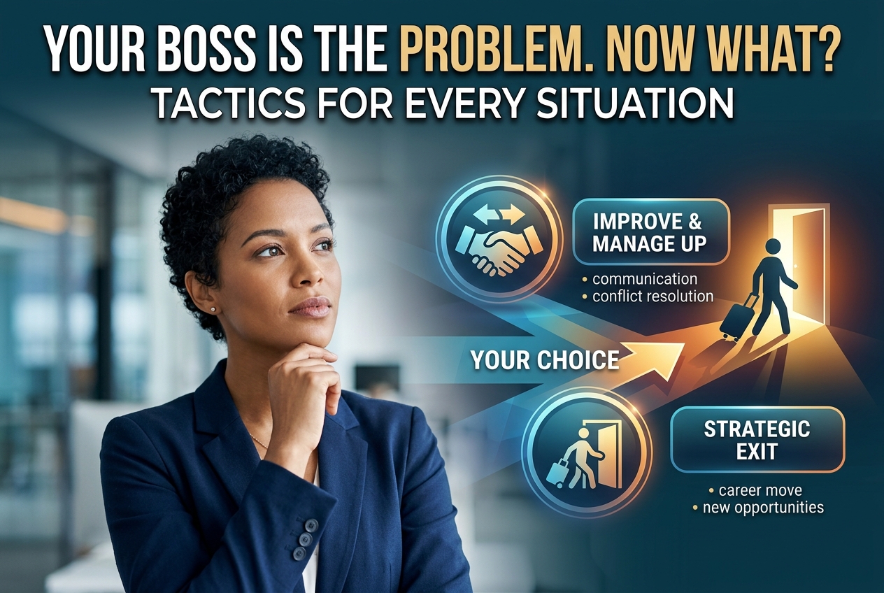 Your Boss Is the Problem. Now What?