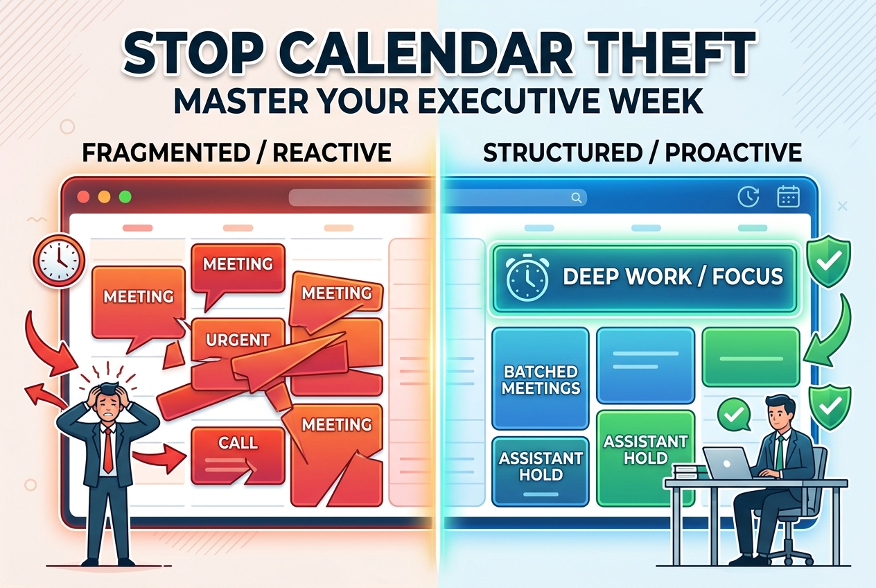 Your Calendar Is Being Stolen an Hour at a Time