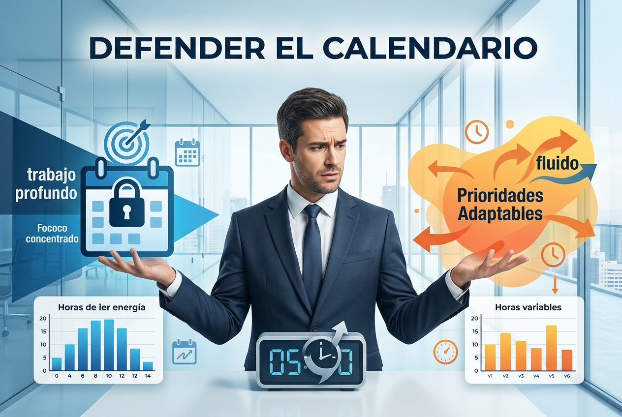 Tu calendario está siendo robado una hora a la vez