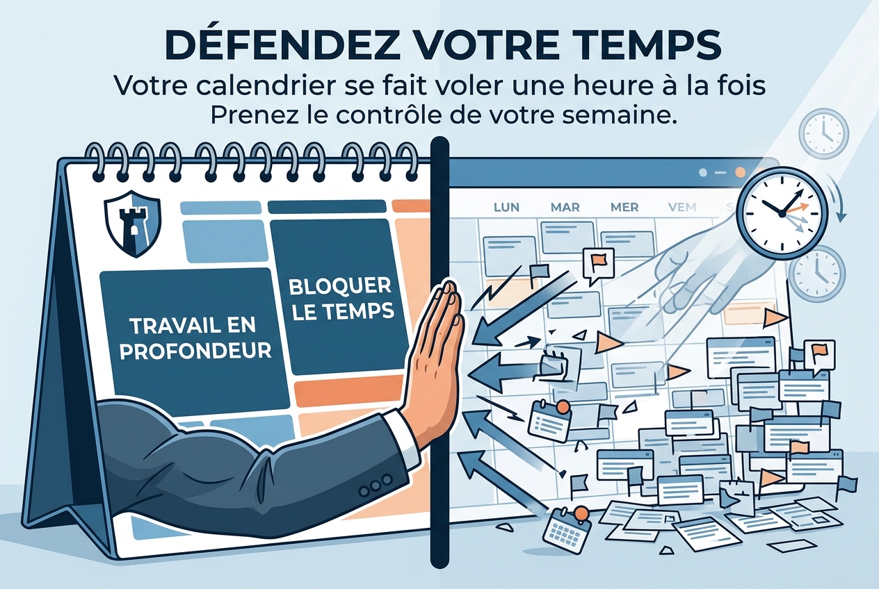 Votre calendrier se fait voler une heure à la fois