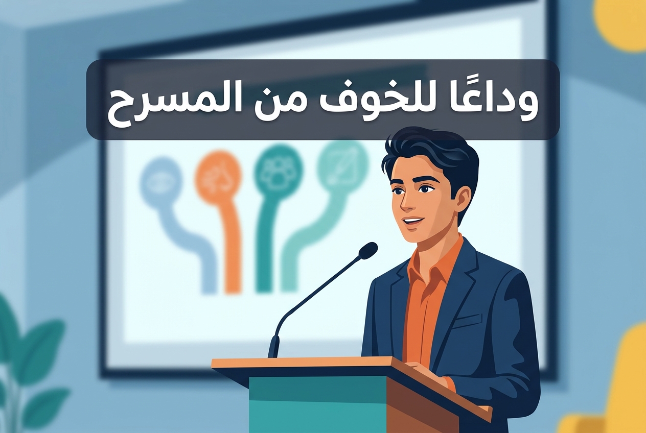 يمكن تدريب الخوف من المسرح للتخلص منه