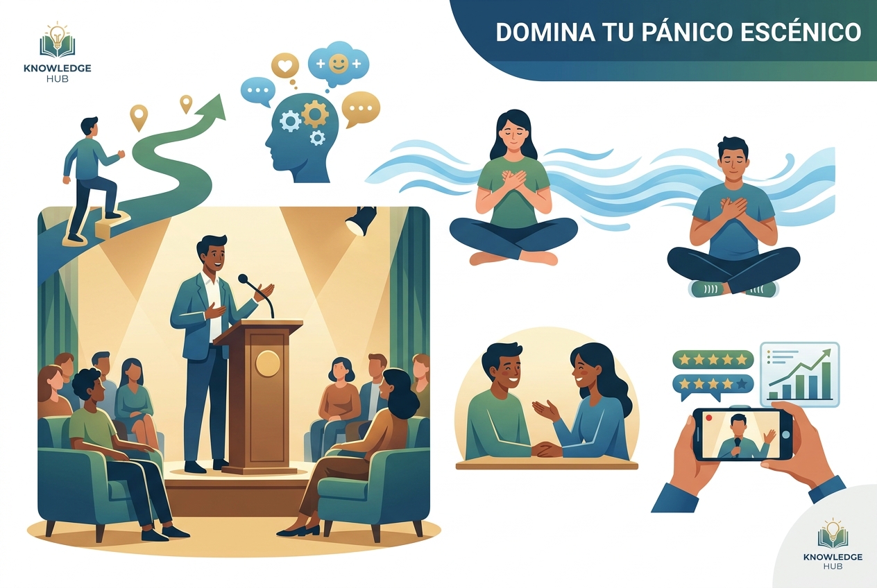 El miedo al escenario se puede entrenar para desaparecer