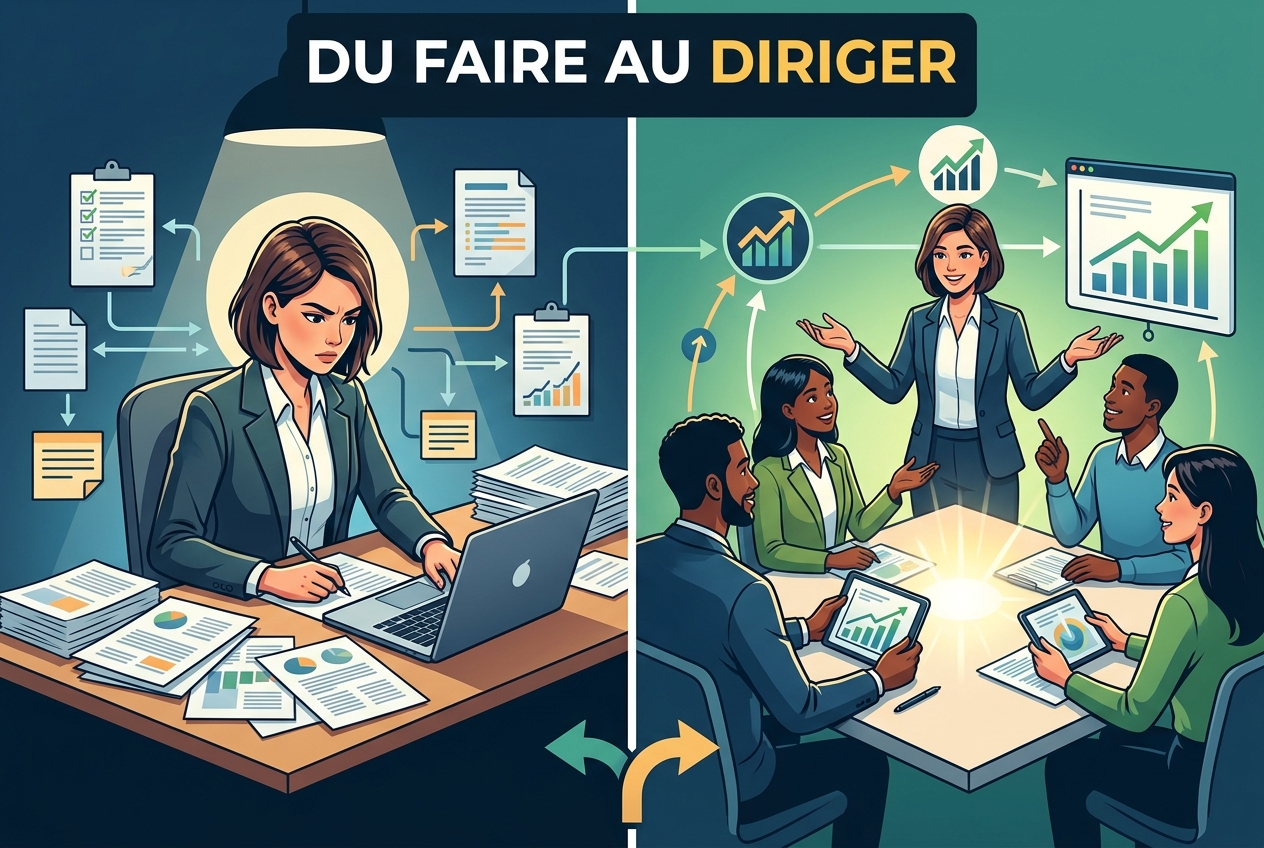 Pourquoi diriger les autres est plus difficile que faire le travail soi-même
