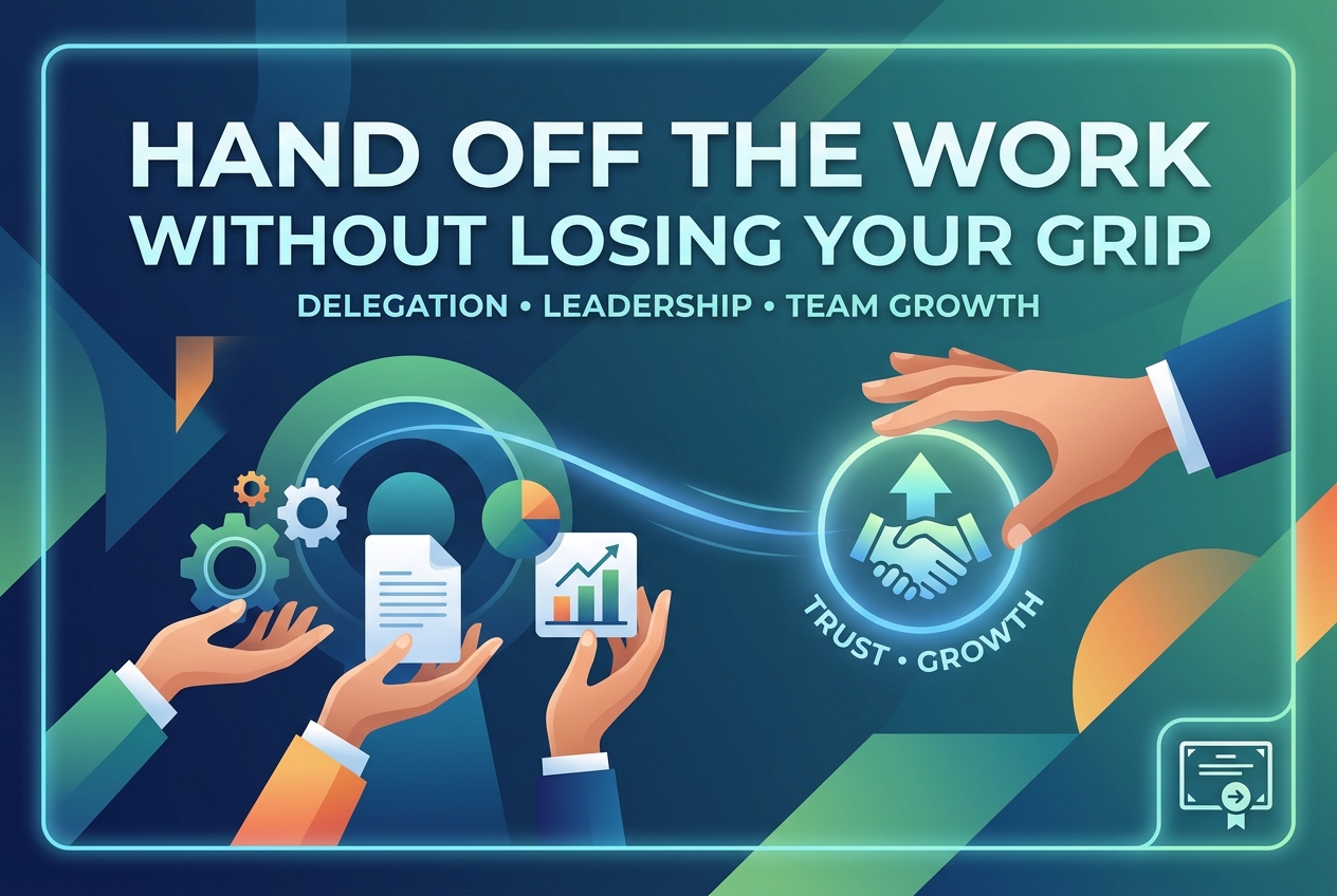 Hand Off the Work Without Losing Your Grip