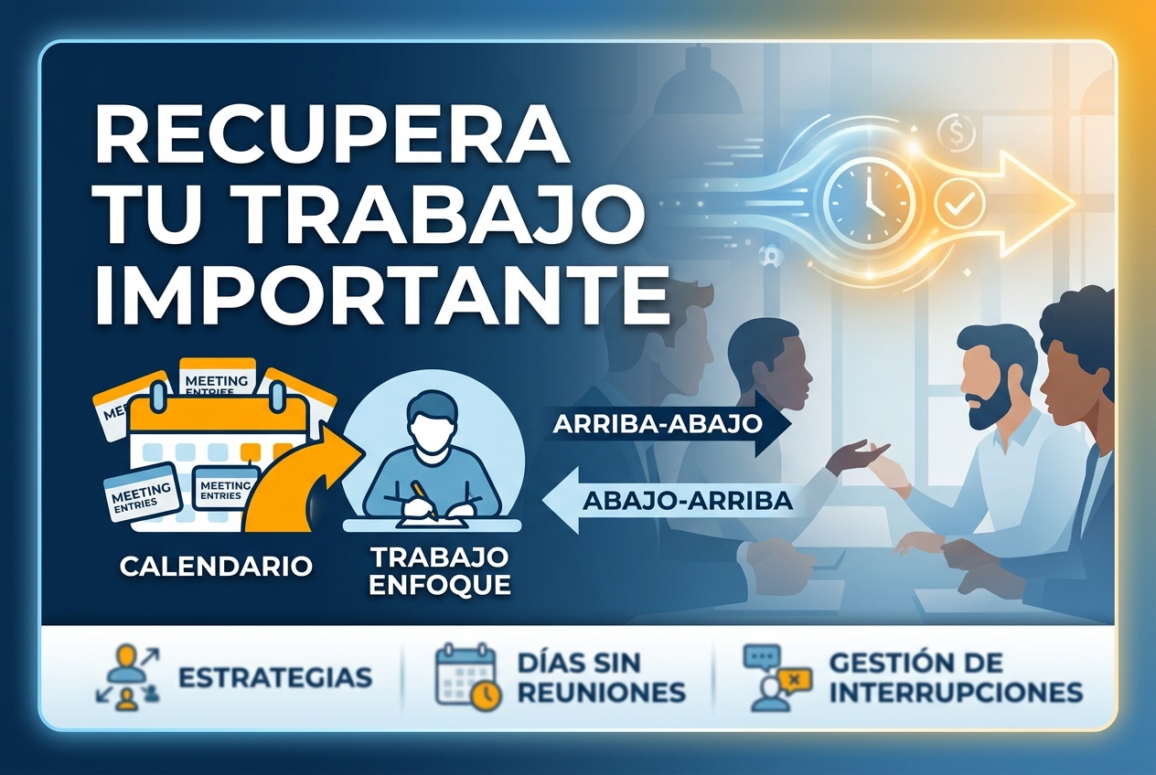 Tu calendario está consumiendo el trabajo que importa