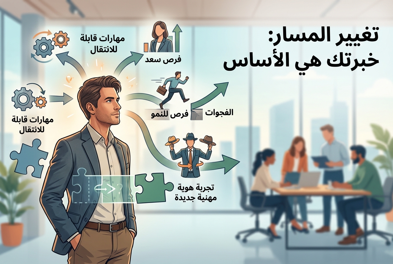 تغيير المسار المهني بعد الثلاثين ليس بداية من الصفر